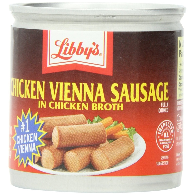 Libby’S Vienna Sausage, Chicken, 4.6 Ounce (Pack Of 12)
