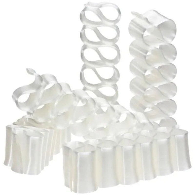 Old Fashioned Thin Ribbon Candy – White: 8-Piece Box