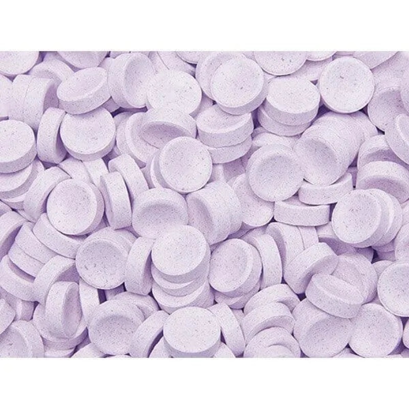 Smarties Tangy Sugar Buttons Candy – Pastel Purple: 5LB Bag