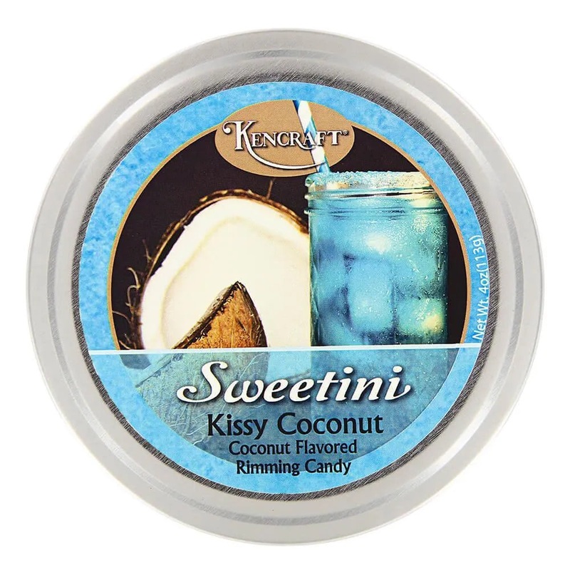 Sweetini Cocktail Rim Sugar – Coconut: 4-Ounce Tin