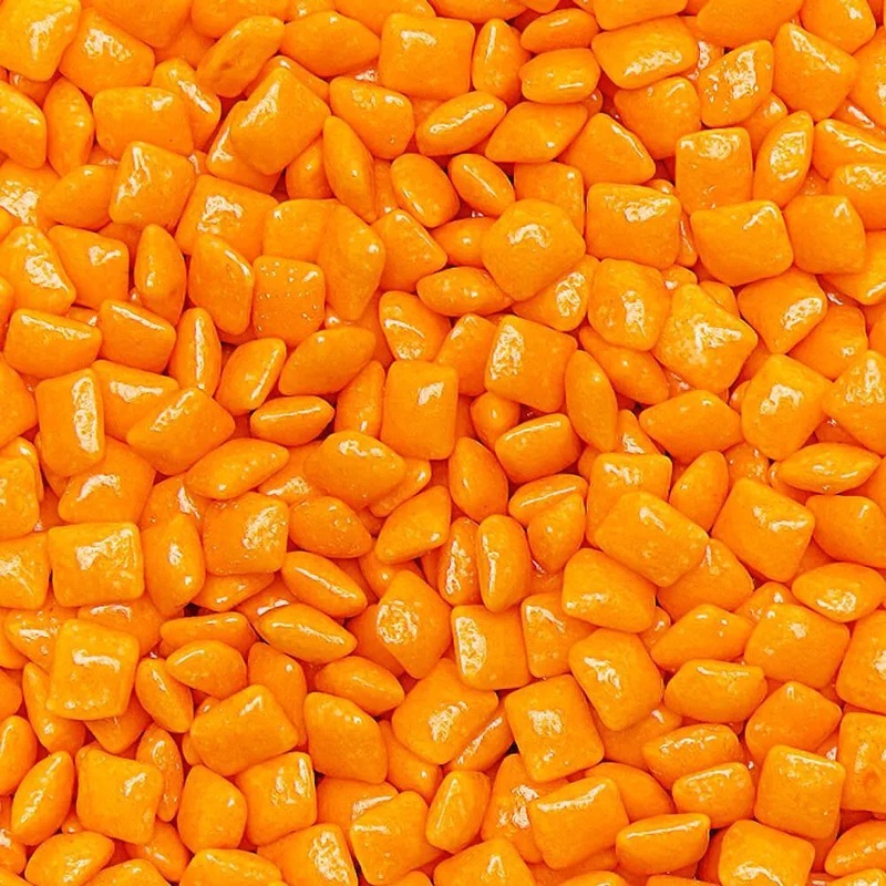 Tiny Chicle Squares Chewing Gum – Orange: 1.5LB Jar