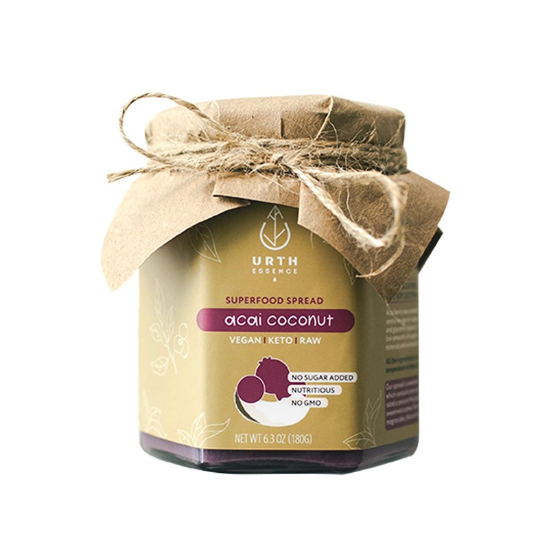 Urth Essence Superfood No Sugar Vegan Keto Spread (Acai Coconut Superfood Spread)