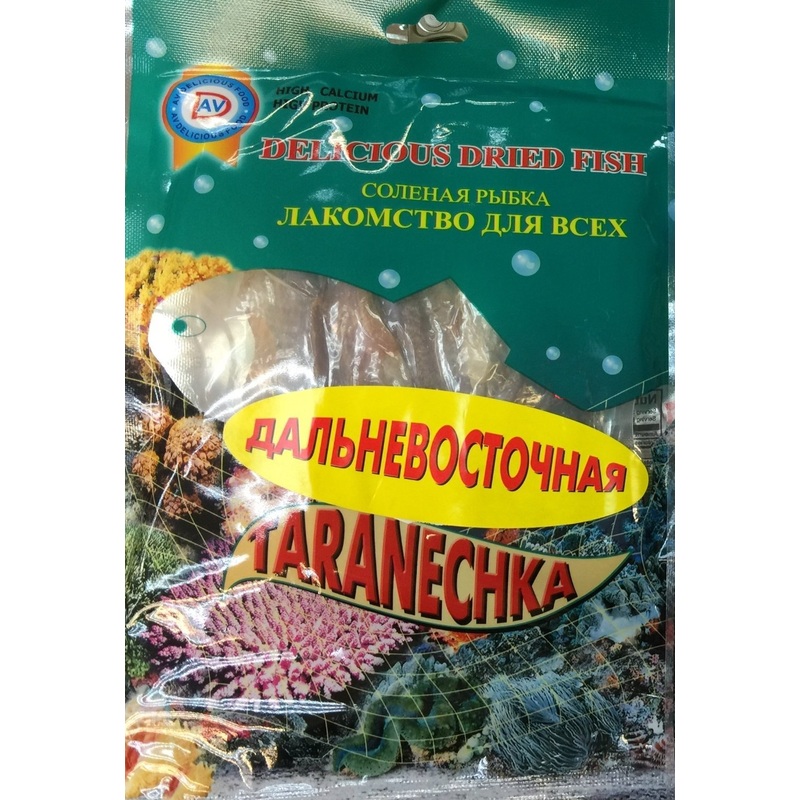 Delicious Dried Fish Taranechka, 5-Ounce Bags (Pack Of 4)