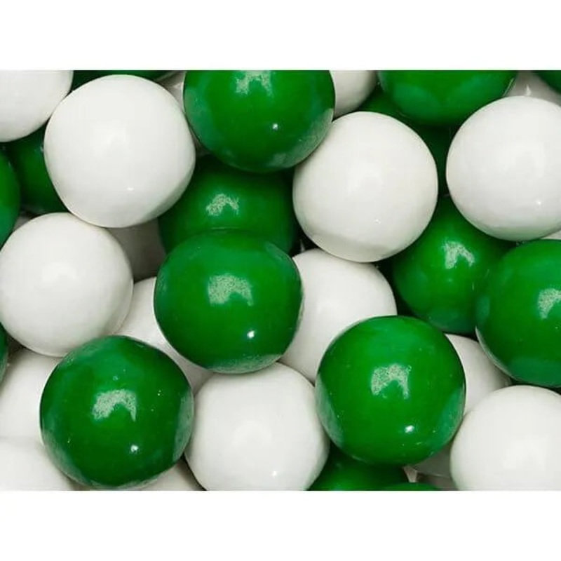 Gumballs Color Combo – Green and White: 4LB Box