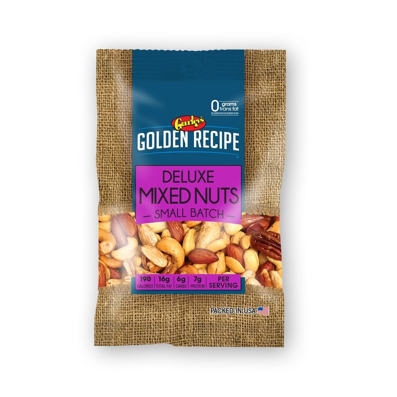 Gurley’S Golden Recipe Deluxe Mixed Nuts, Assorted Premium Blend, 2.75 Oz (Pack Of 8)