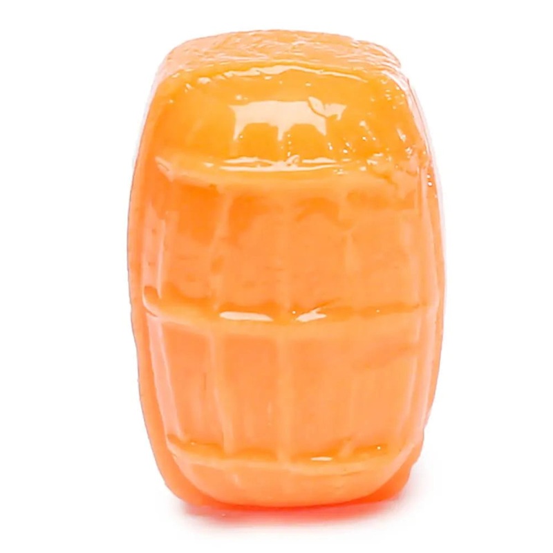 Hard Candy Barrels – Orange Cream: 200-Piece Barrel Jar