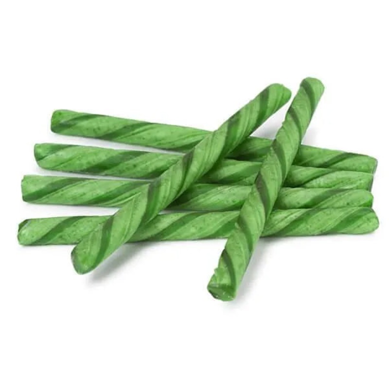 Old Fashioned Hard Candy Sticks – Spearmint: 80-Piece Box
