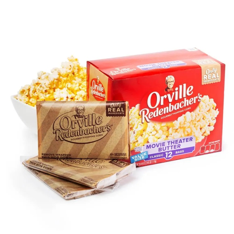 Orville Redenbacher’s Movie Theater Butter Popcorn: 12-Piece Box