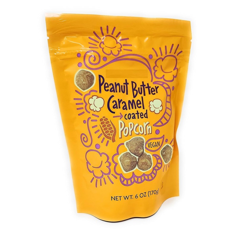 Peanut Butter Caramel Coated Popcorn 6 Oz/170G (Pack Of 1)