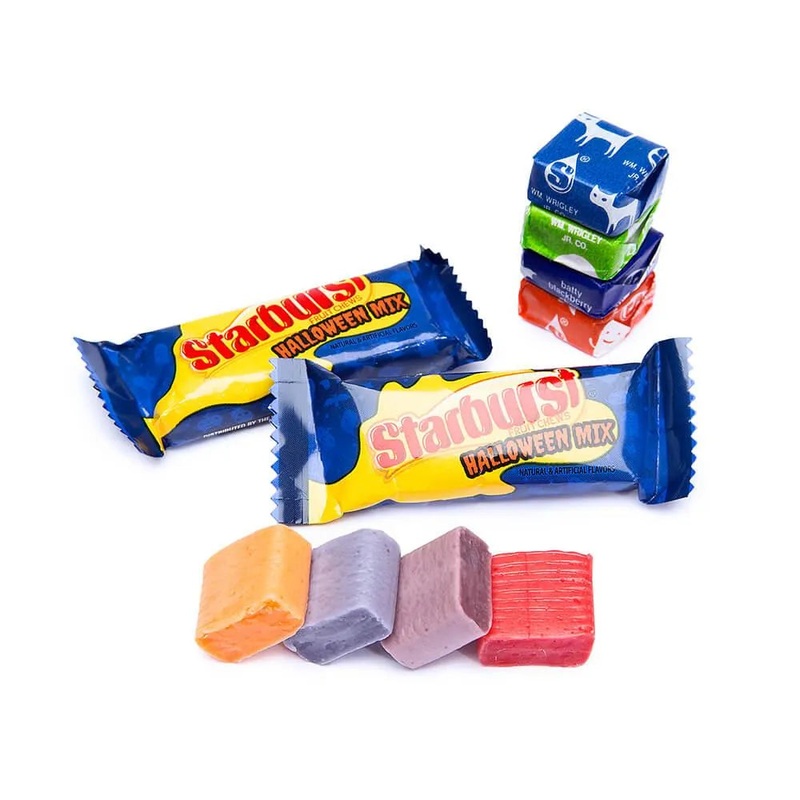 Starburst Fruit Chews Candy Fun Size Packs – Halloween Mix: 30-Piece Bag