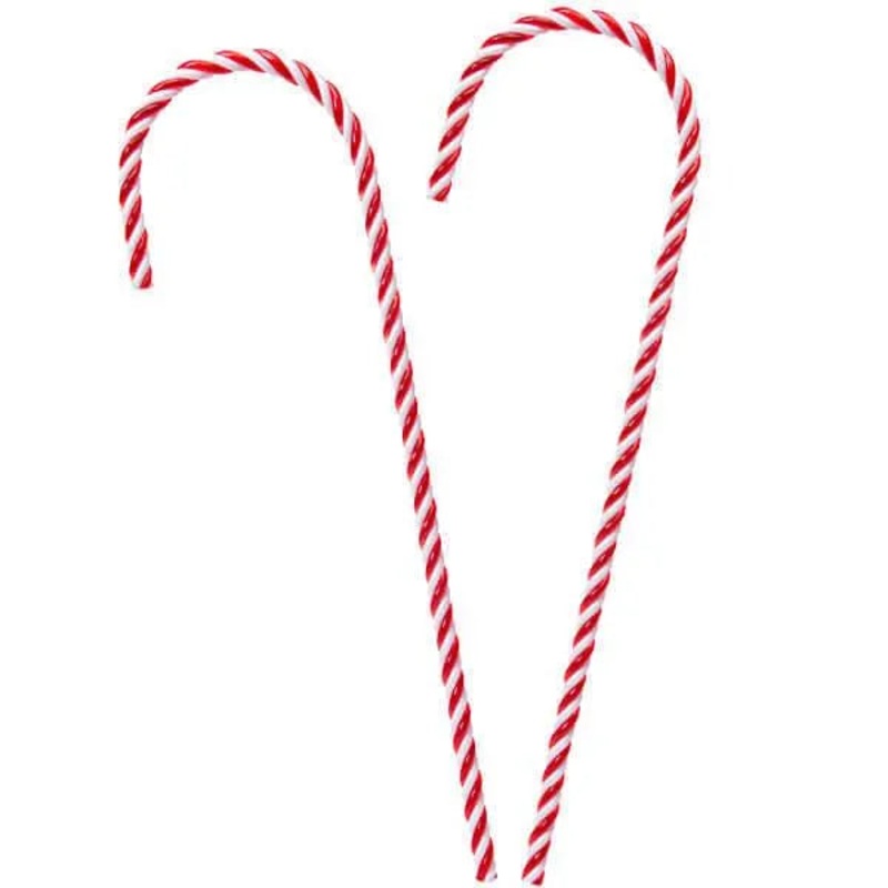 Candy Cane Ornaments – 18 Inch: 2-Piece Bag