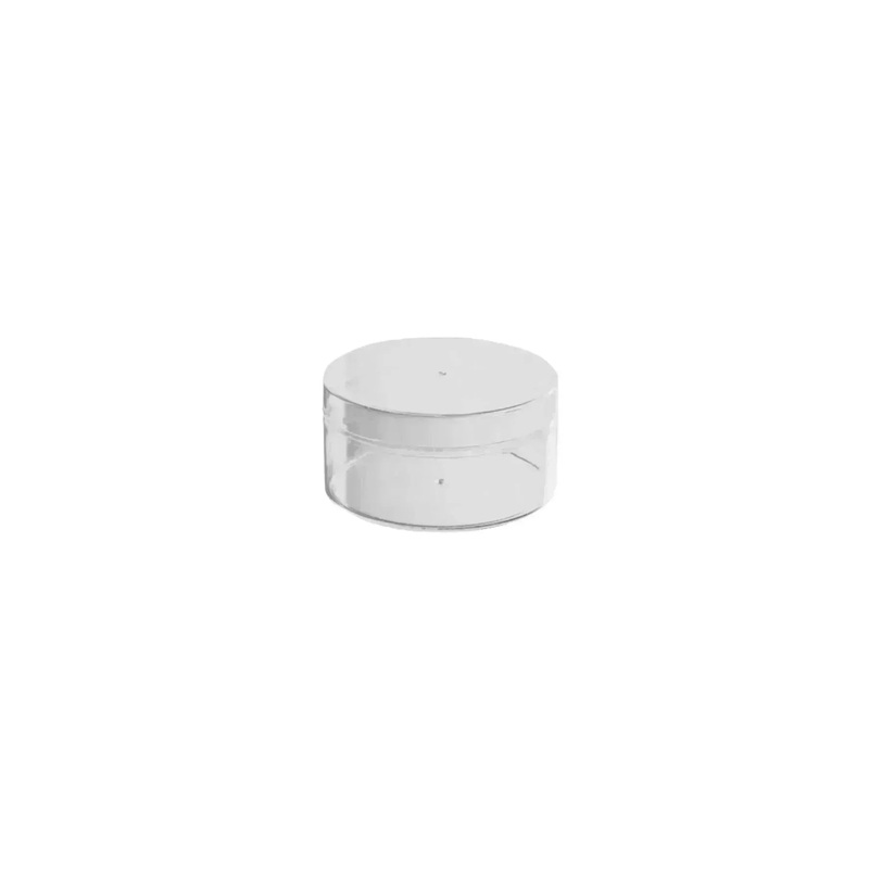 Clear Acrylic Boxes Round 4″X2″ 12 Pack