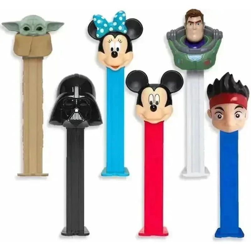 Disney Celebrate 100 PEZ Blister Candy Packs: 12-Piece Display
