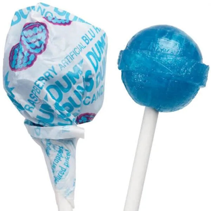 Dum Dum Pops – Blue Raspberry: 1LB Tub