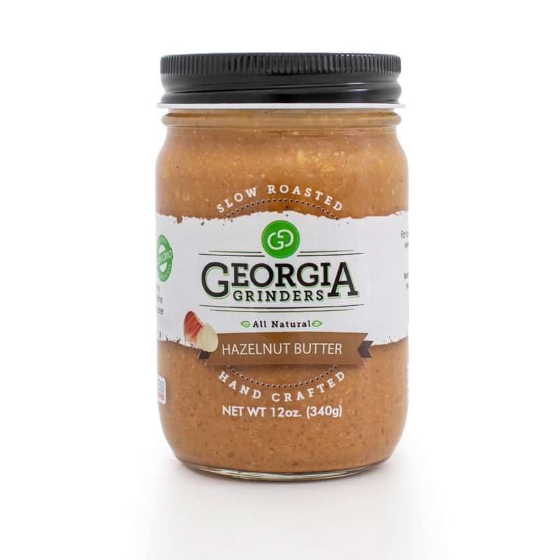 Georgia Grinders Hazlenut Butter 12Oz (4Ct), Full Of Crunch And Flavor, Whole30Approved, Keto, Vegan Friendly, Non-Gmo, Gluten F