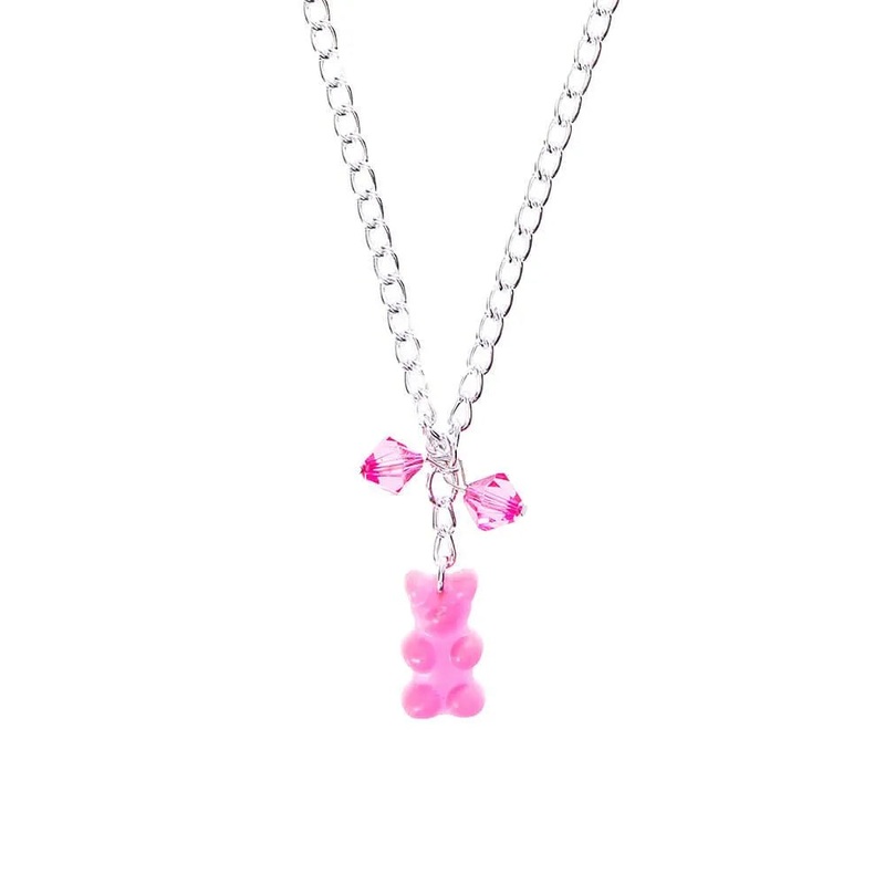Gummy Bear Necklace – Pink