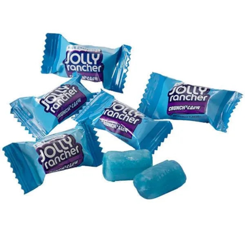 Jolly Rancher Crunch ‘n Chew Candy – Blue Raspberry: 5LB Bag