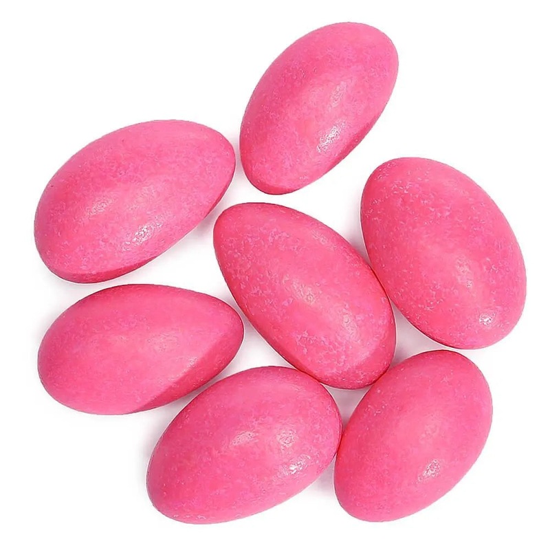Jordan Almonds – Vibrant Pink: 5LB Bag