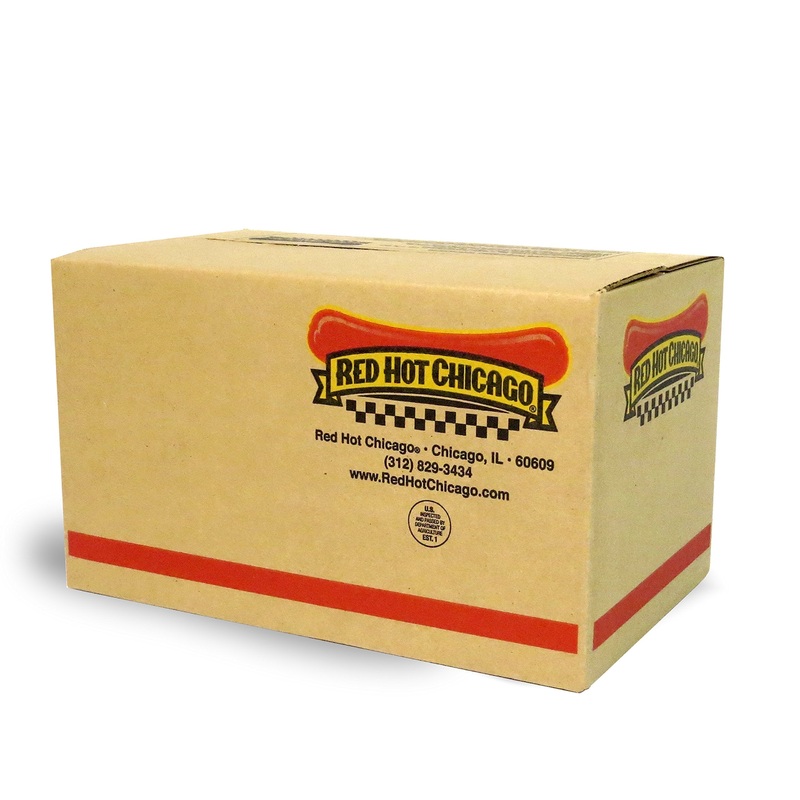Red Hot Chicago Beef Franks 10 Lbs. 6:1 (Approximately 60 Count)