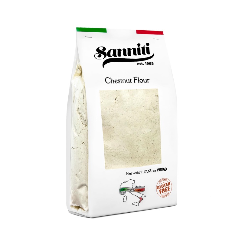 Sanniti Italian Gluten Free Chestnut Flour, 500 Grams