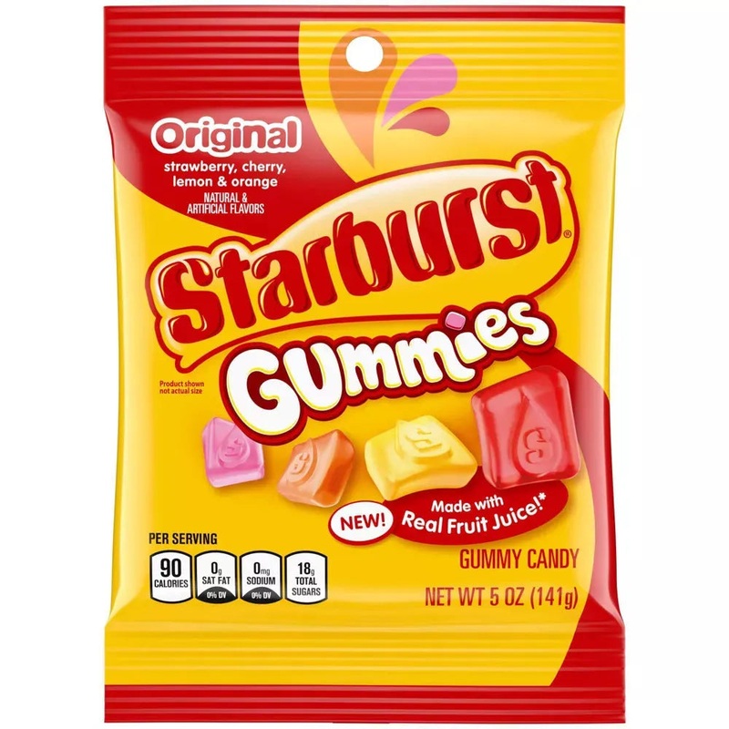 Starburst Gummies Candy – Original: 12-Piece Case