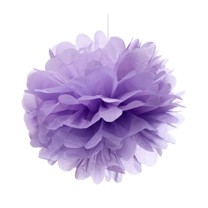 Tissue Paper 8-Inch Pom Pom – Lavender