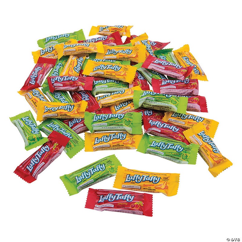 1 lb. Multicolord Laffy Taffy Candy Assortment – 48 Pc.