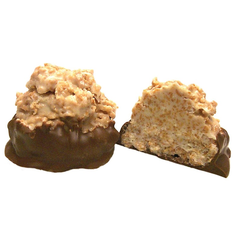 Asher Coconut Haystack White with Milk Bottom 3lb