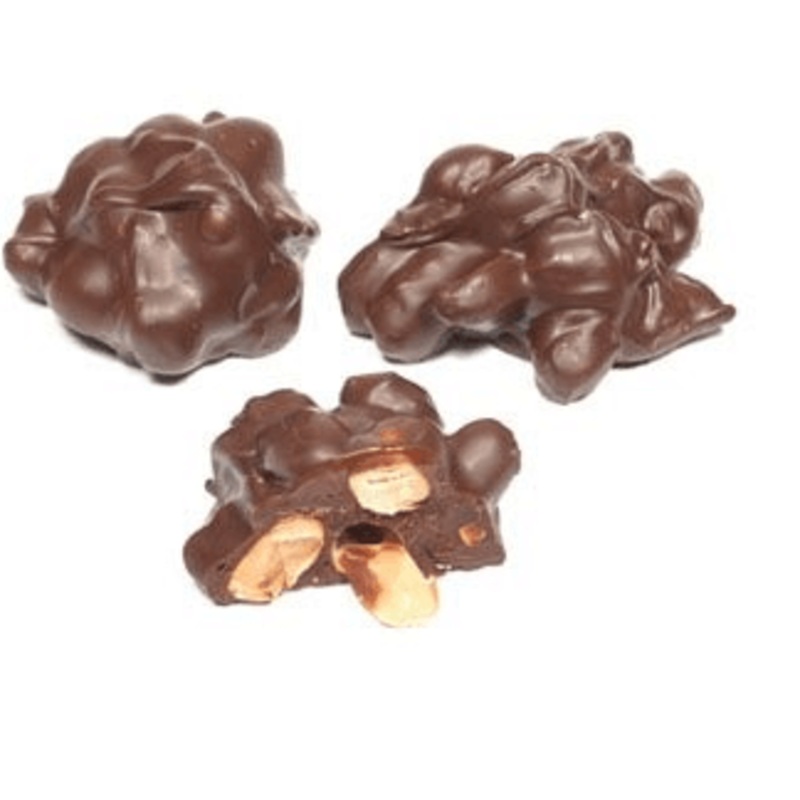 Asher Dark Chocolate Pecan Clusters Whole 5lb