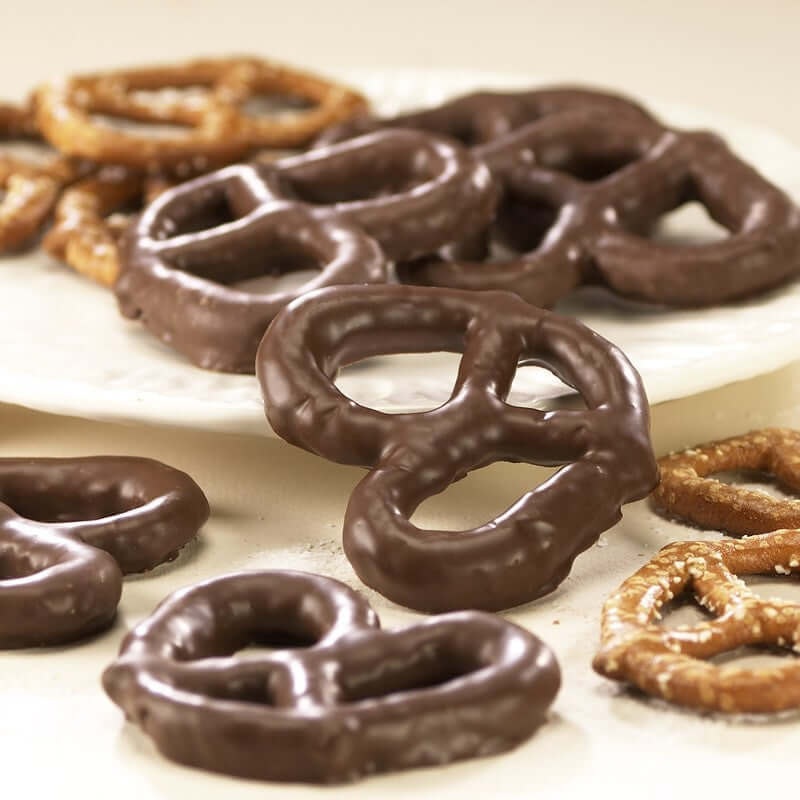 Asher Milk Chocolate Smothered Pretzels 7lb Box