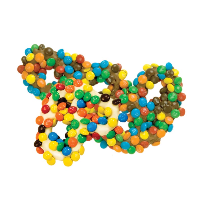 Asher Milk Gourmet Pretzel with M&M’s 6lb *Fragile Item*