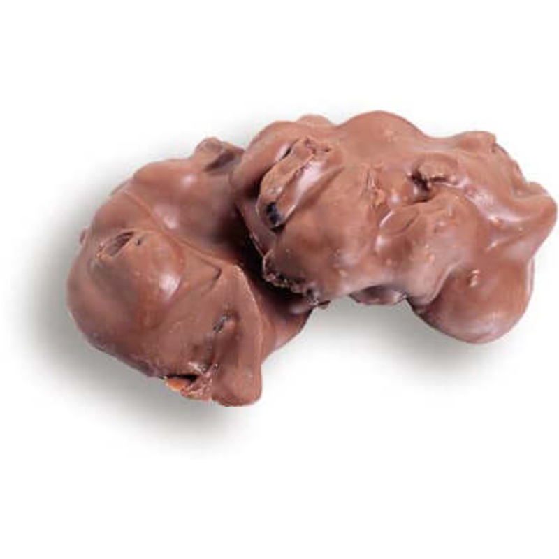 Asher No Sugar Added Milk Chocolate Raisin Cluster 5lb