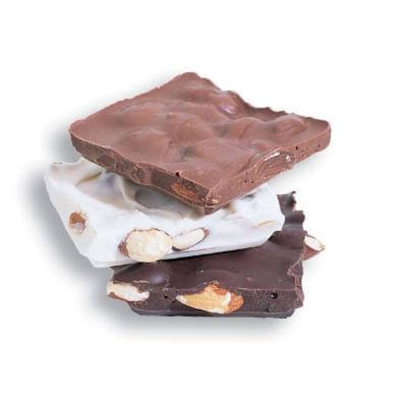 Asher Sugar Free Dark Almond Bark 6lb
