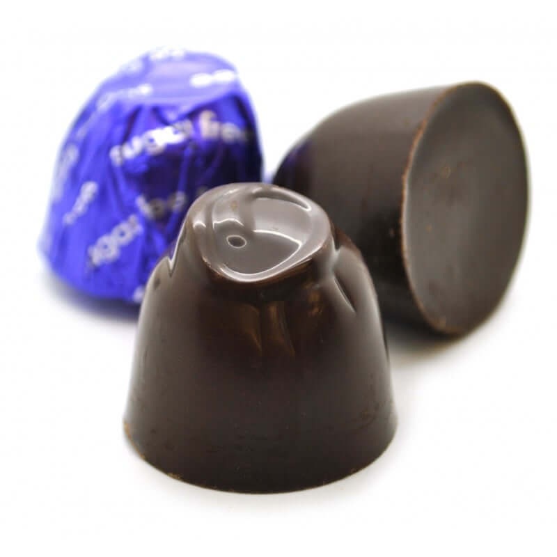 Asher Sugar Free Dark Chocolate Cordial Cherry Purple Foil 6lb