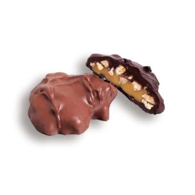 Asher Sugar Free Milk Chocolate Pecan Caramel Patties 5lb