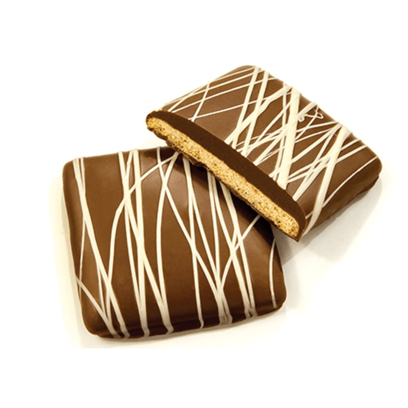 Ashers Milk Chocolate Graham Crackers with White String 5lb
