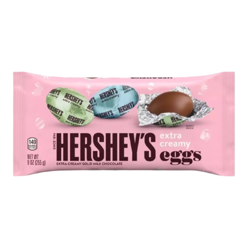 Hershey’s Easter Extra Creamy Milk Chocolate Eggs 9 oz. Bag