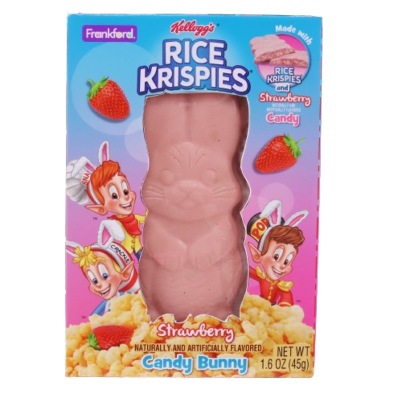 Kellogg’s Strawberry Rice Krispies Candy Bunny 1.6 oz.