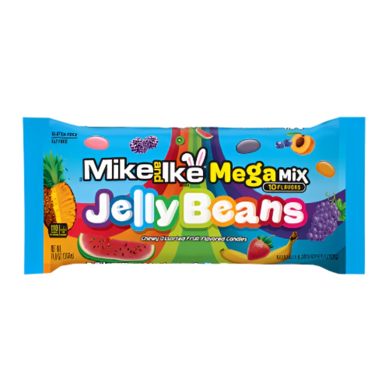 Mike and Ike Mega Mix Jelly Beans 14 oz. Bag