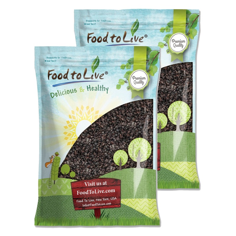 California Zante Currant Raisins, 16 Pounds – Sun-Dried Seedless Grapes, Unsweetened, Unsulfured, No Added Oil, Vegan, Kosher, B