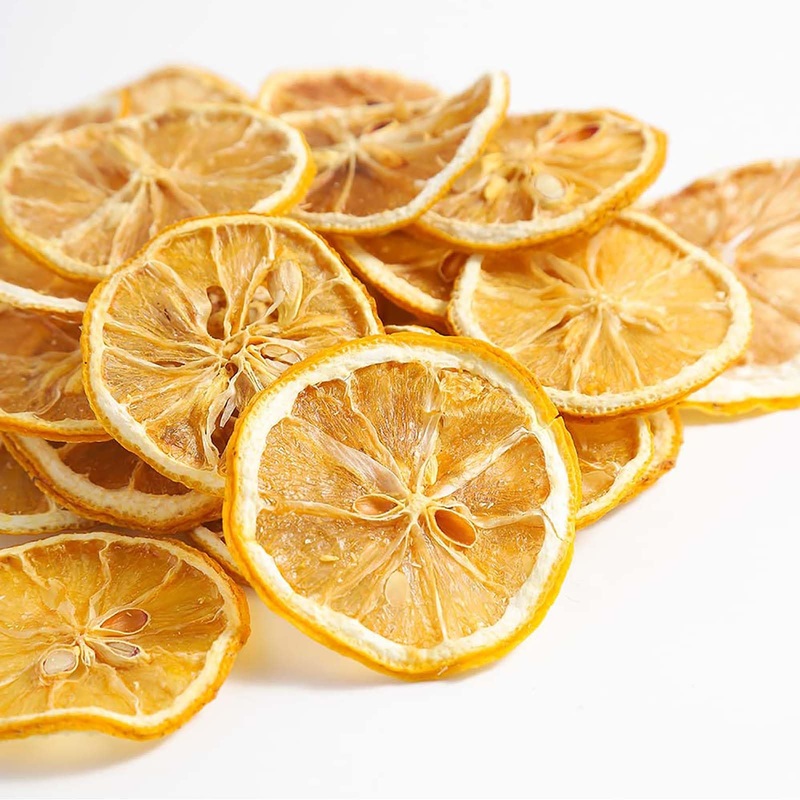 Dried Lemon Slices 2.5Oz/70G,Natural Dehydrated Lemon Slices For Cocktails Garnish/Potpourri/Cake Decoration/Crafts,Dried Citrus