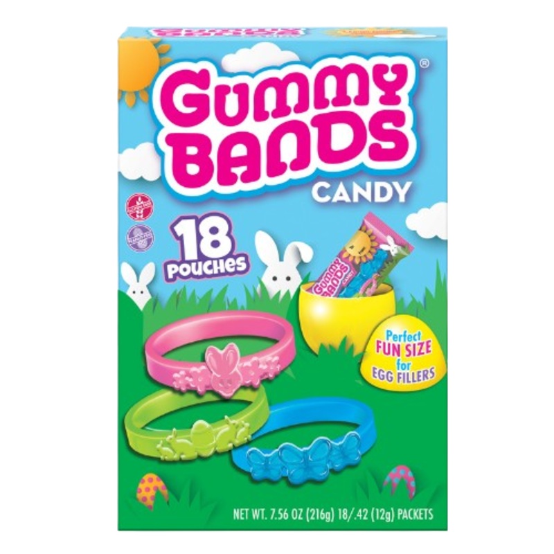 Flix Gummy Bands Easter 18 Count 7.61 oz. Box