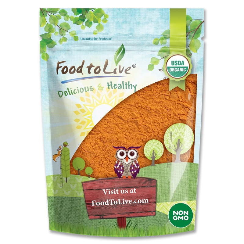 Food To Live Organic Goji Berry Powder, 12 Ounces Non-Gmo, Kosher, Vegan, Bulk, Contains Maltodextrin