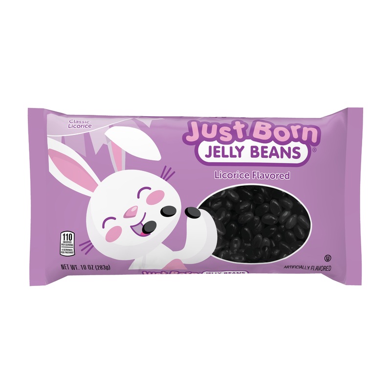 Just Born Licorice Jelly Beans – 10-oz. Bag