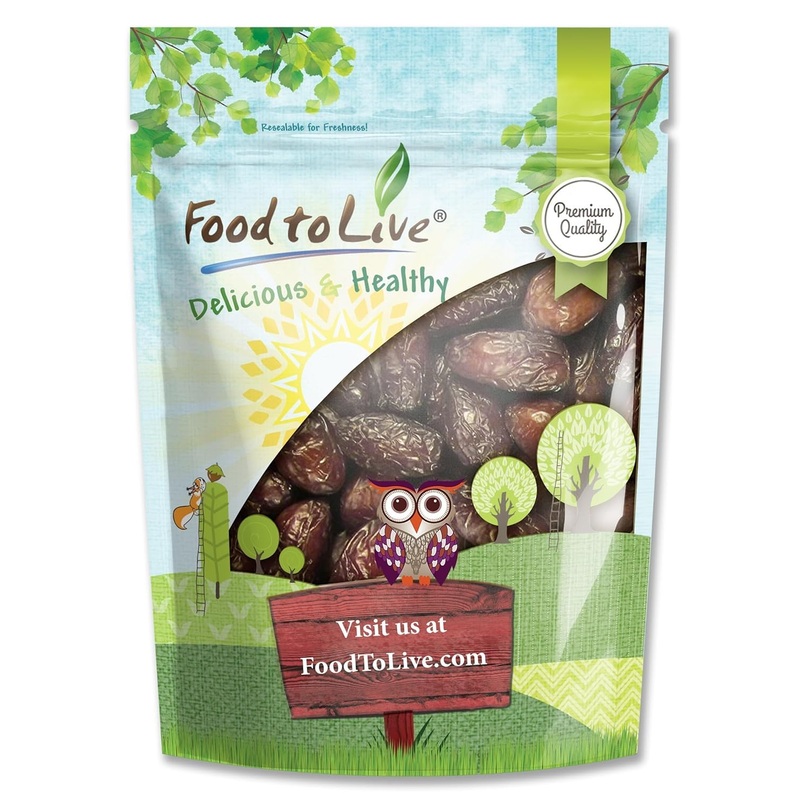 Medjool Dates, 5 Pounds – Non-Gmo Verified, Raw, Vegan, Sirtfood