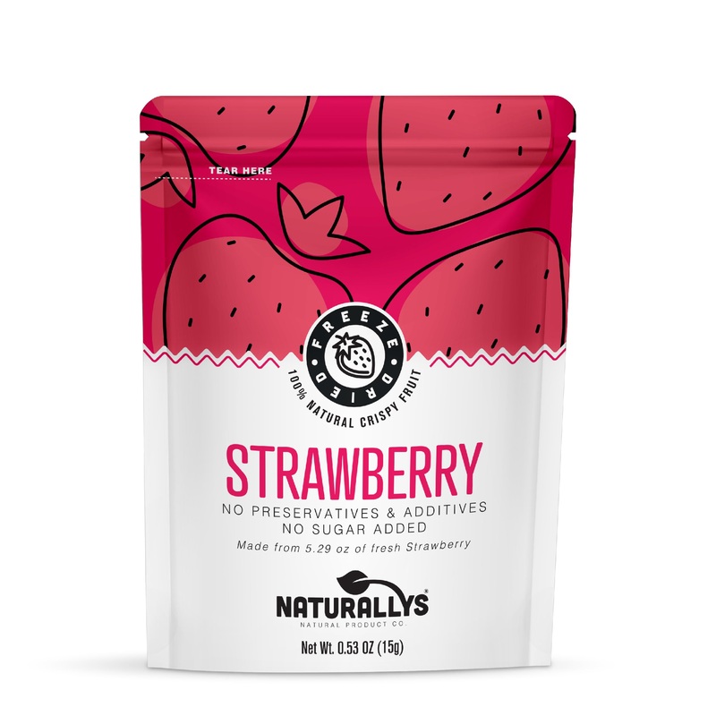 Naturallys Freeze-Dried Fruit, 100% All Natural Crispy Fruits, No Sugar Added, Non Gdo, Kosher, Dehydrated Fruit, Bare And Varie