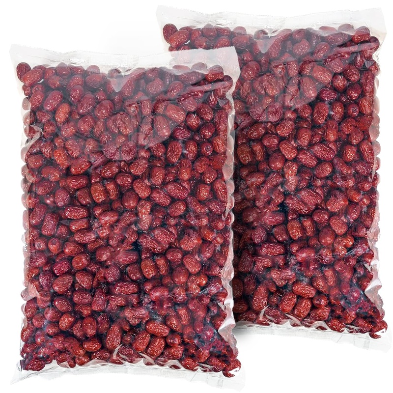 Nestlady Premium Jujube Date, Red Date, (Hong Zao), , 100% Natural, Improve Sleep, Health Snack, Dried Fruit, Sweet And Chewy