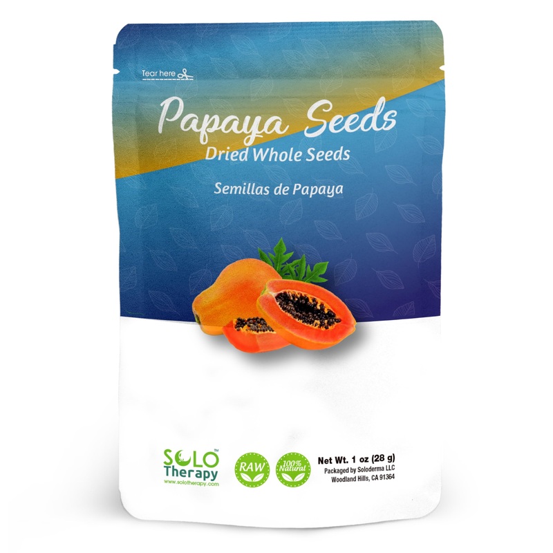 Papaya Seeds, Dried Whole Seeds, 1 Oz (28 G), Raw, Natural (1 Ounce (28 Grams))