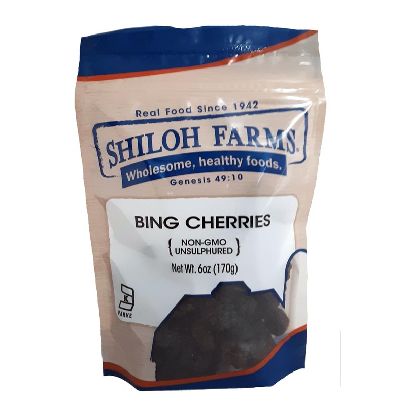 Shiloh Farms Organic Bing Cherries – Sun Dried, Pitted, Unsulphured, Non-Gmo – 6 Ounce Bag