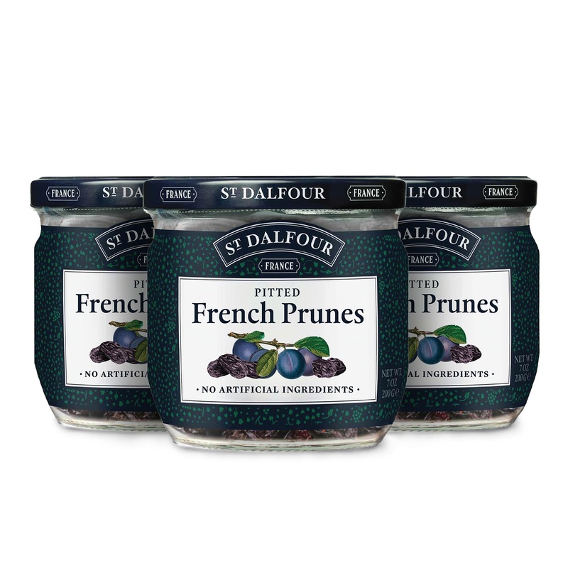 St. Dalfour Pitted French Prunes – 7Oz – All Natural, No Sulfites, Preservatives Or Artificial Ingredients – Made In France – Pa